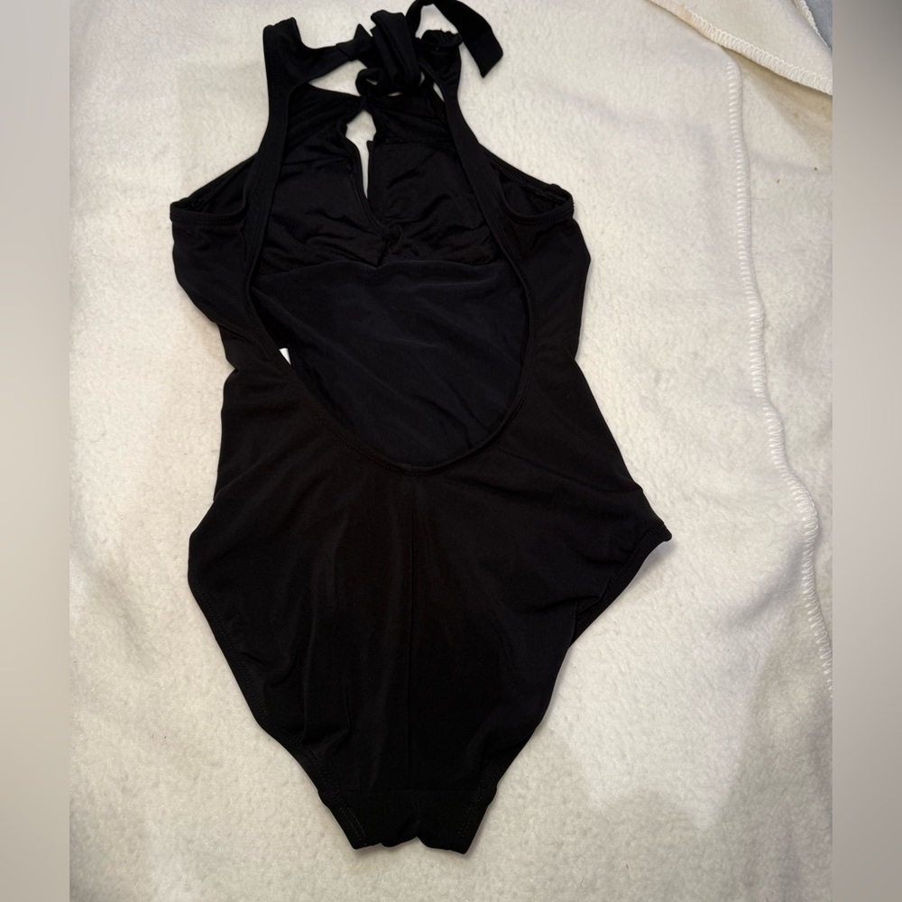 PRISTINE LIKE NEW ROBIN PICCONE AVA HIGH NECK SWIMSUIT BLACK SZ 6 - Picture 5 of 9